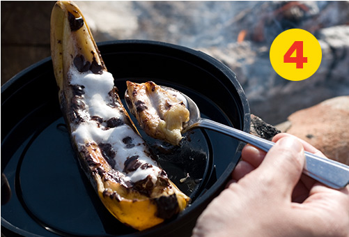 Campfire meal 4: Reinvented S'mores