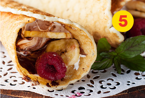 Campfire meal 5: Sweet campfire cones
