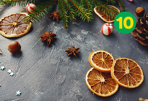 Astuce de No&euml;l #10: La saison des agrumes