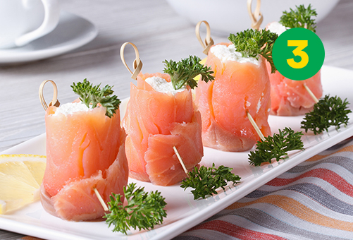 Astuce de No&euml;l #3: Roul&eacute;s de saumon fum&eacute; &agrave; l'aneth