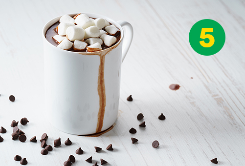 Astuce de No&euml;l #5: Chocolat chaud aux guimauves