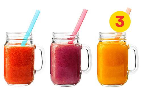 Fresh smoothie to go