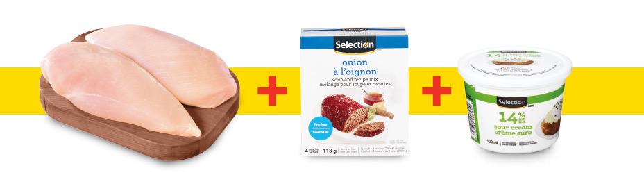 Poulet &agrave; la soupe &agrave; l'oignon