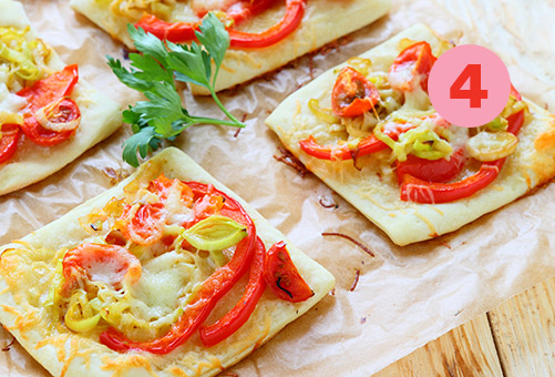 Truc #4: la &laquo;pizza-raclette&raquo;
