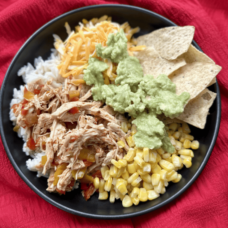 bol de poulet mexicain